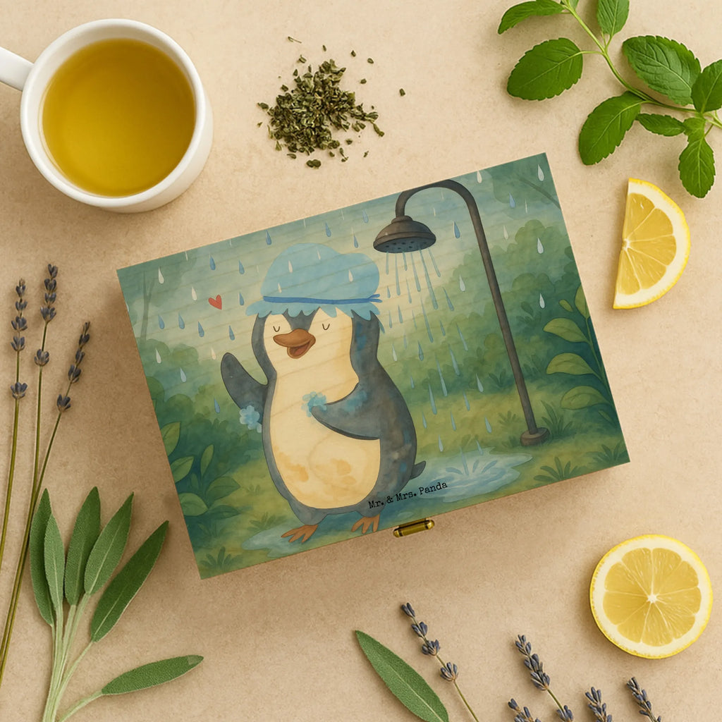  Penguin have a shower Design North Pole, Penguins, being happy, shower, life motto, new beginning, penguins, new start