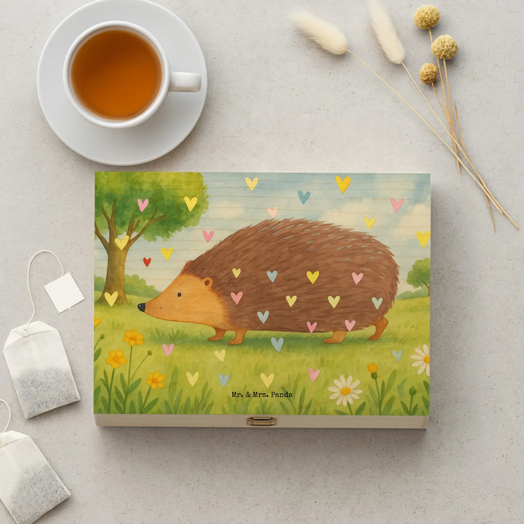  Hedgehog hearts Design card, gift ideas, gifts, small animals, cute, cute animal motives, hand drawn, funny sayings, good mood, special gifts, animal lover, hearts, kiss, trust, heart