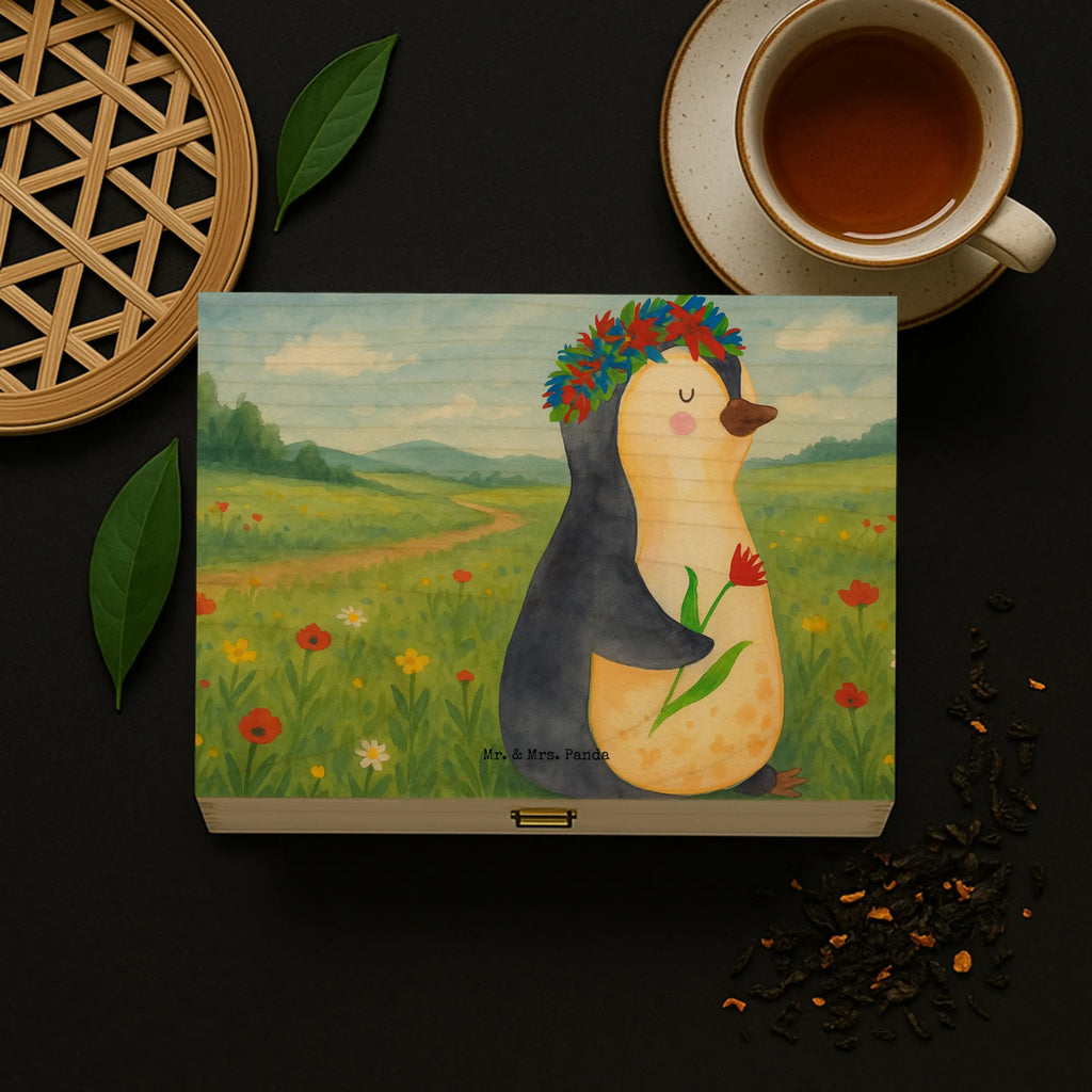 teebox Pinguin Blumen Design teebox für teebeutel, teebeutel behälter, teebox, box für teebeutel, teeaufbewahrungsbox, teebeutel aufbewahrung, teedose, tee organizer, teebeutel organizer, aufbewahrungsbox für teebeutel, tee kiste, teebeutel aufbewahrungsbox, tee sortierbox, teekasten, tee beutel halter, tee organizer box, teebehälter, vorratsbox tee, teeaufbewahrung, aufbewahrungsbox tee, box für tee, holzteebox, holzteekiste, teekiste, aufbewahrung tee, teebeutelbox, Pinguin, Blumenkranz, Lebensziele, Pinguine, Liebeskummer, Wünsche, Geschenkidee, Ziele, Lebenslust, Motivation, Universum, Leben