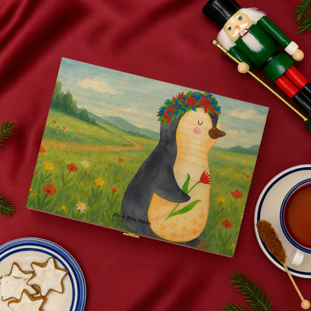 teebox Pinguin Blumen Design teebox für teebeutel, teebeutel behälter, teebox, box für teebeutel, teeaufbewahrungsbox, teebeutel aufbewahrung, teedose, tee organizer, teebeutel organizer, aufbewahrungsbox für teebeutel, tee kiste, teebeutel aufbewahrungsbox, tee sortierbox, teekasten, tee beutel halter, tee organizer box, teebehälter, vorratsbox tee, teeaufbewahrung, aufbewahrungsbox tee, box für tee, holzteebox, holzteekiste, teekiste, aufbewahrung tee, teebeutelbox, Pinguin, Blumenkranz, Lebensziele, Pinguine, Liebeskummer, Wünsche, Geschenkidee, Ziele, Lebenslust, Motivation, Universum, Leben