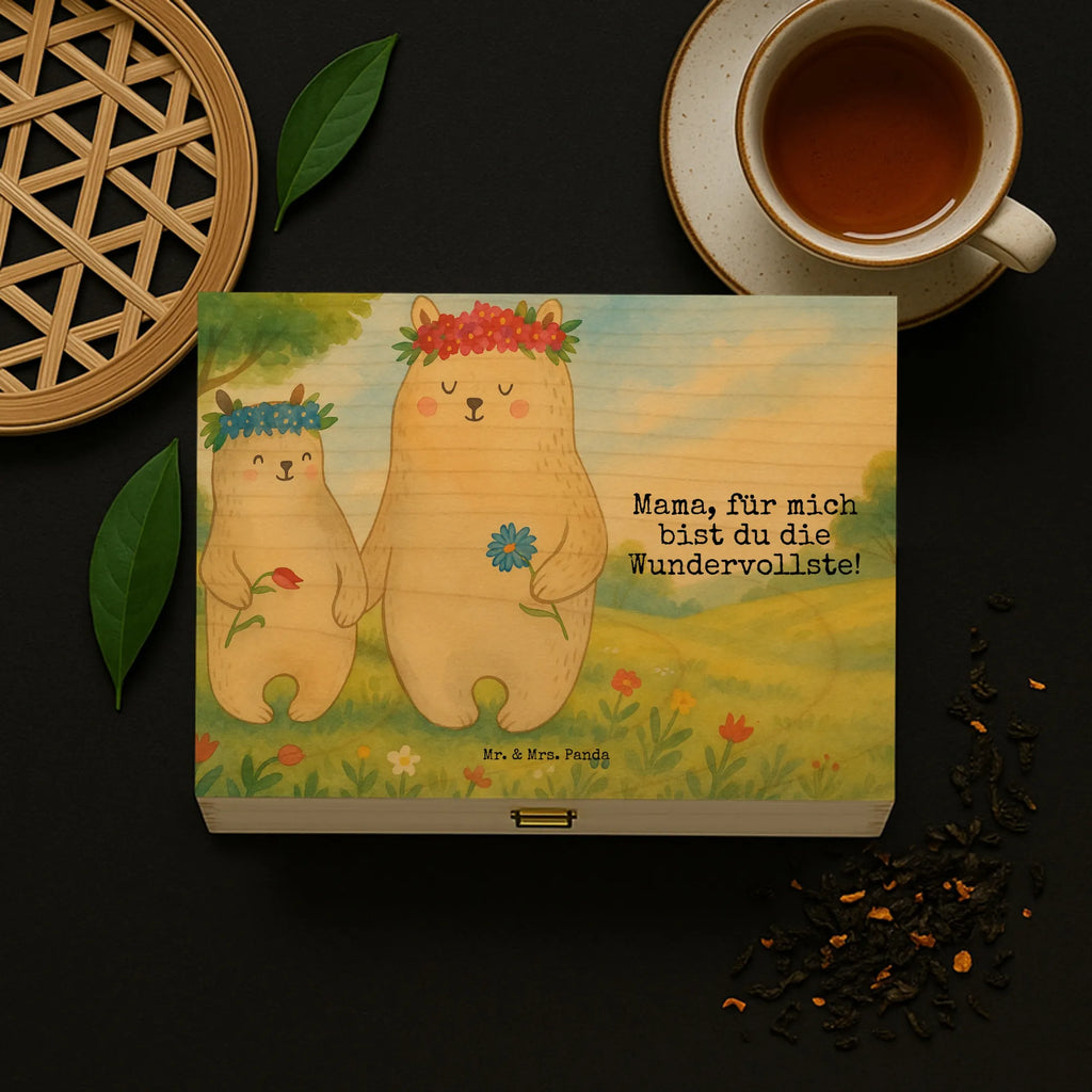 teedose Bären mit Blumenkranz Design aufbewahrungsbox tee, tee sortierbox, teebox für teebeutel, teebeutelbox, teebeutel aufbewahrungsbox, teebeutel behälter, tee beutel halter, vorratsbox tee, teebehälter, teebeutel organizer, tee organizer box, tee organizer, teekiste, tee kiste, aufbewahrung tee, teekasten, holzteebox, holzteekiste, aufbewahrungsbox für teebeutel, box für teebeutel, teedose, teeaufbewahrung, teeaufbewahrungsbox, teebeutel aufbewahrung, box für tee, teebox, Muttertag, Vatertag, Mama, Papa, Oma, Opa, Familie, Schwester, Bruder, Mutter, Lieblingsmama, Kinder, Kind, Tochter, weltbeste Mama, Bären, Bär, Mutti, Vorbild, Family, Geschenk Mama. Muttertag, Lieblingsmensch, Mami, beste Mutter, Töchter