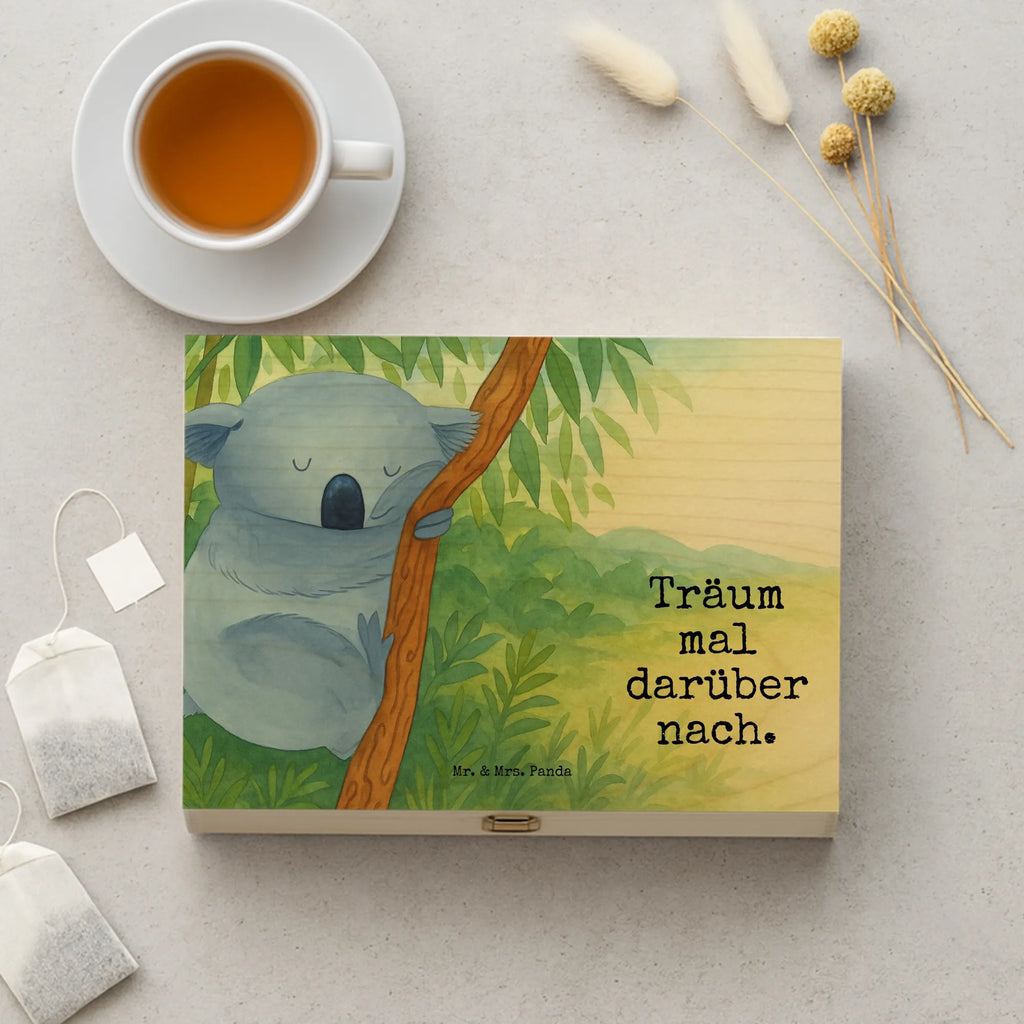 Teebox Holz Koalabär Design aufbewahrungsbox für teebeutel, teedose, teebeutel behälter, box für tee, teebeutel organizer, tee kiste, teebeutel aufbewahrung, teeaufbewahrung, holzteebox, teebehälter, aufbewahrungsbox tee, tee sortierbox, teeaufbewahrungsbox, box für teebeutel, teebox für teebeutel, aufbewahrung tee, teebeutelbox, vorratsbox tee, teekasten, tee organizer box, tee beutel halter, teekiste, teebox, teebeutel aufbewahrungsbox, tee organizer, holzteekiste, lustige Sprüche, Tiere, Tiermotive, Gute Laune, Traumland, Traum, Schlafzimmer, Bär, Koala, schlafen, Koalabär, träumen