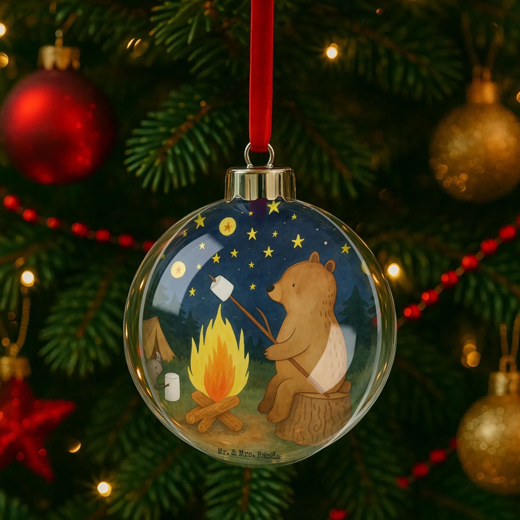  Niedźwiedź i biedronka przy ognisku Design Niedźwiedź, Miś, Pluszowy miś