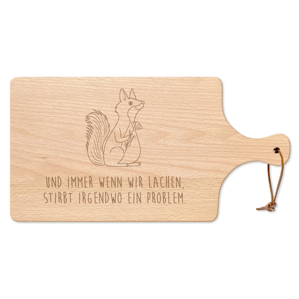 Cutting board with handle Squirrel flower card, gift ideas, gifts, small animals, cute, cute animal motives, hand drawn, funny sayings, good mood, special gifts, animal lover, fun, Squirrel, motivation pictures, saying decoration, laughter, motivation sayings, happy saying, positive saying