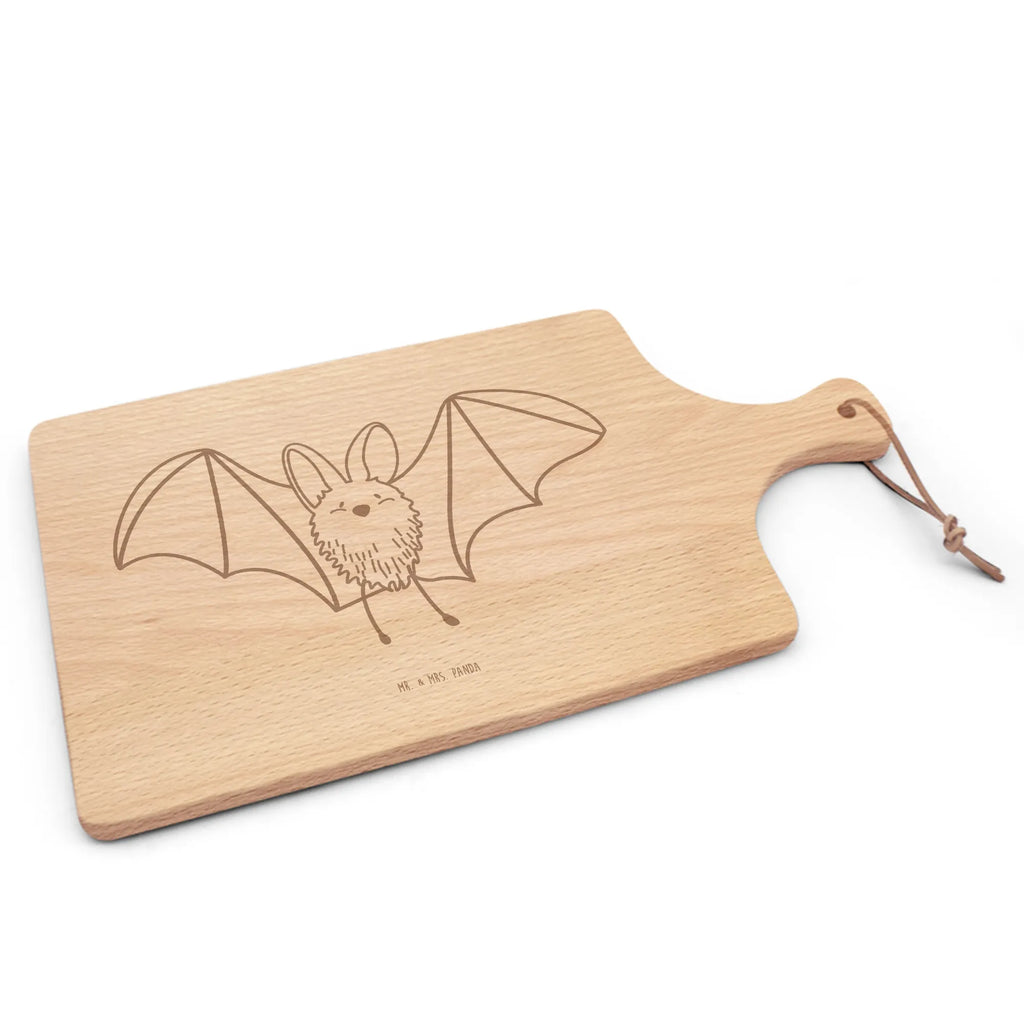 Cutting board with handle bat wing card, gift ideas, gifts, small animals, cute, cute animal motives, hand drawn, funny sayings, good mood, special gifts, animal lover