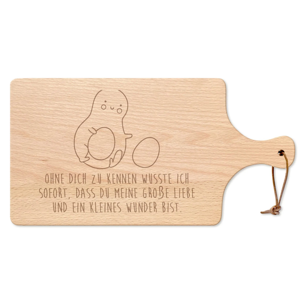 Cutting board with handle avocado core rolls vegetables, pregnancy, infant, birthday, first child, child, for birth, big love, birth