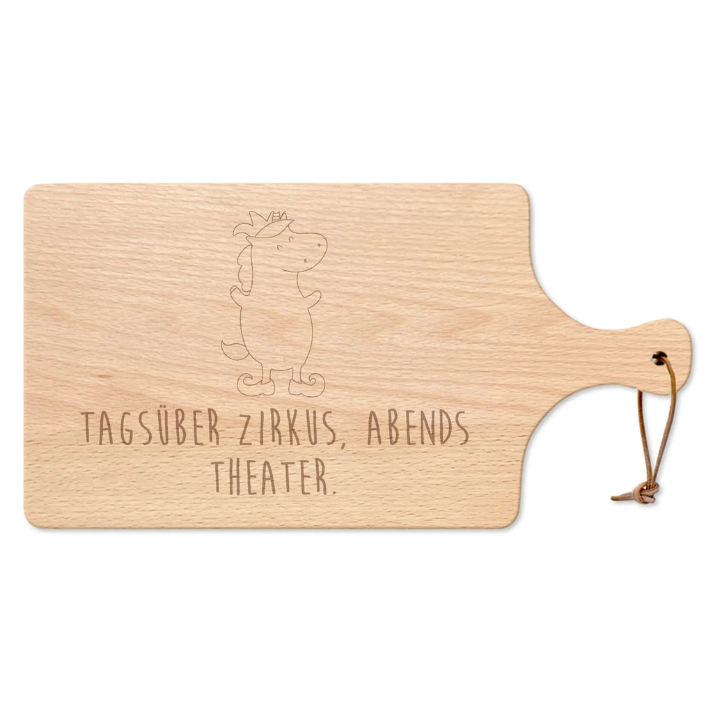Cutting board with handle unicorn joker Middle Ages, Court Jester, Punch, Juggler