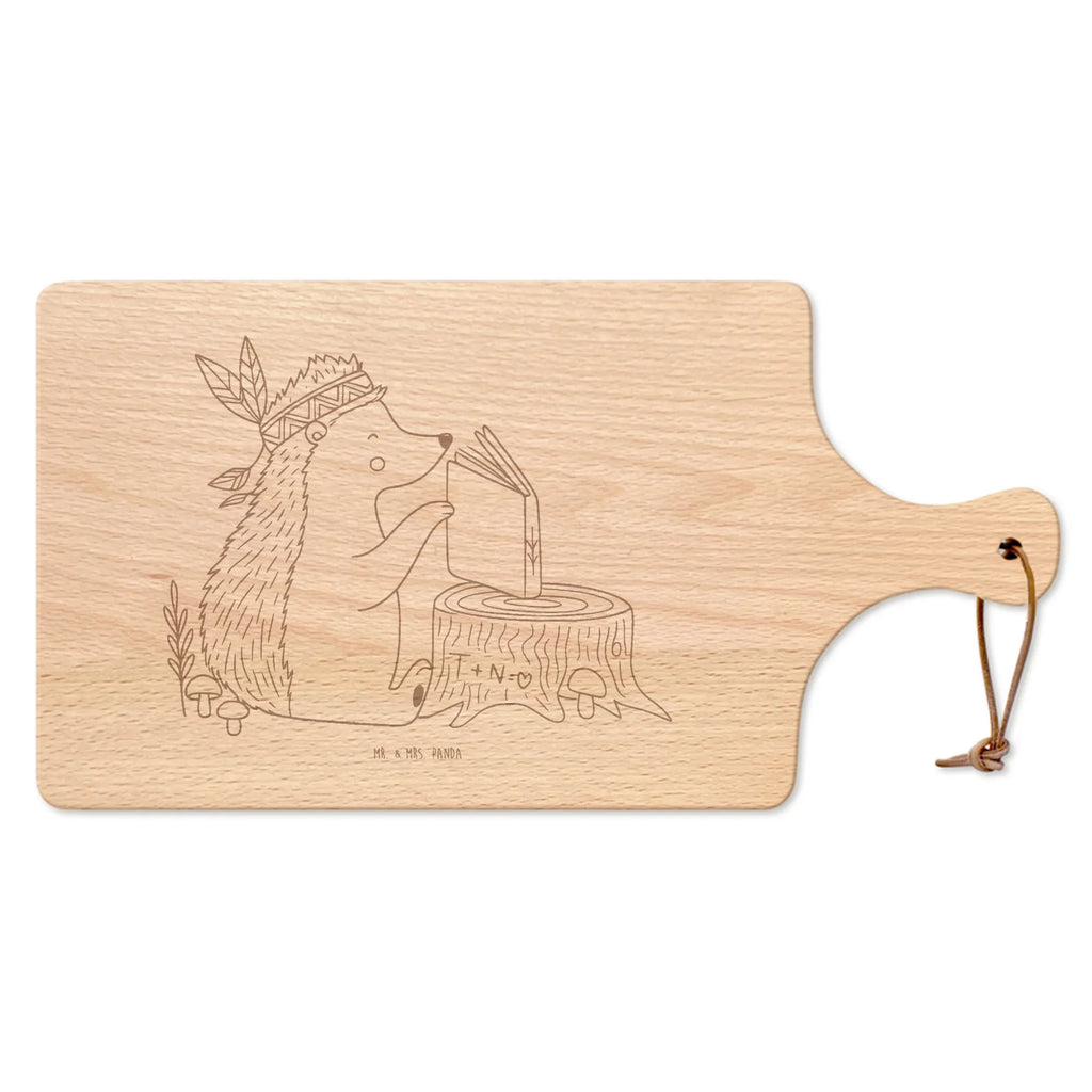 Deska do krojenia z uchwytem jeż Ozdoba z piór zwierzęta