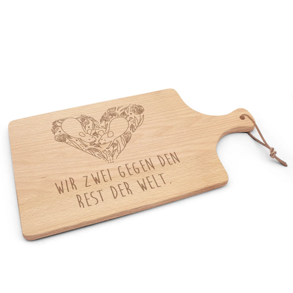 Deska do krojenia z uchwytem Myszy serce Miłość, przyjaciel, przyjaciółka, mąż, żona, wesele, zaręczyny, prośba o rękę, prezent miłosny, rocznica, dzień ślubu