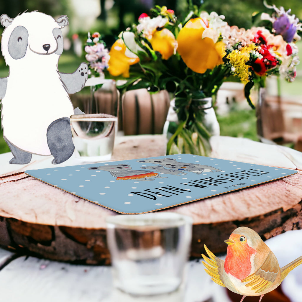 Personalisiertes Tischset Koala Familie Personalisiertes Tischet, Personalisierter Tischuntersetzer, Personalisiertes Platzset, Familie, Vatertag, Muttertag, Bruder, Schwester, Mama, Papa, Oma, Opa, Koala, Koalas, Family, Kinder, Geschwister, Familienleben
