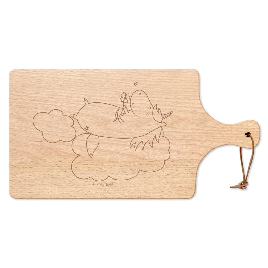 Cutting board with handle unicorn In love Love Proof, Girlfriend present, cloud, girlfriend gift