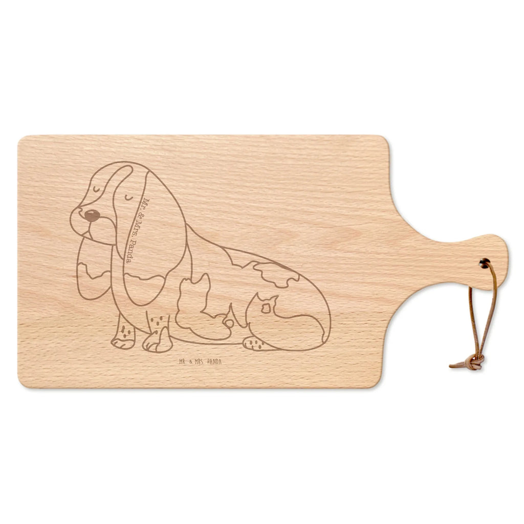 Deska do krojenia z uchwytem pies Basset Hound Pies, rasa psa, właściciel psa, miłośnik zwierząt, motyw psa, zwierzę domowe, powiedzenia