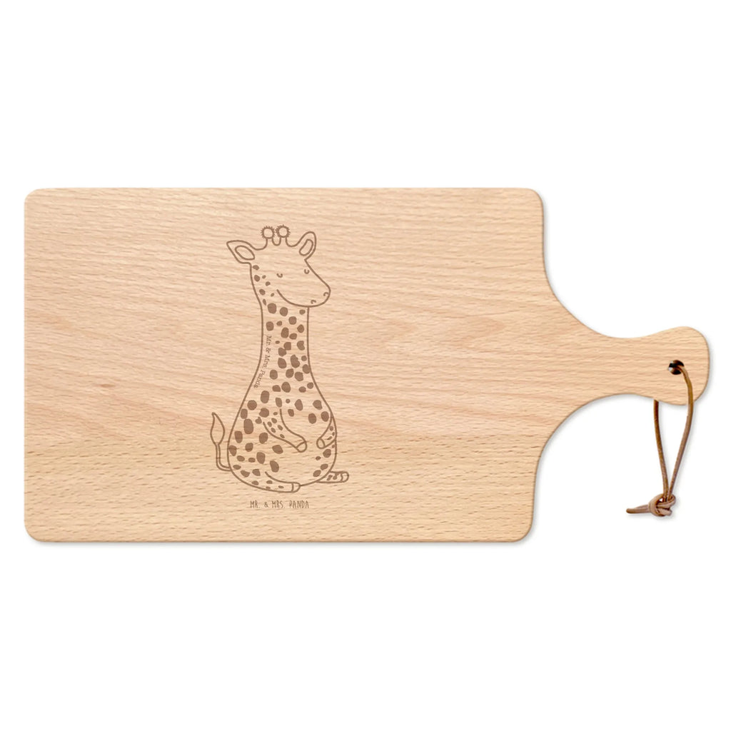 Cutting board with handle giraffe Satisfied Africa, Adventure