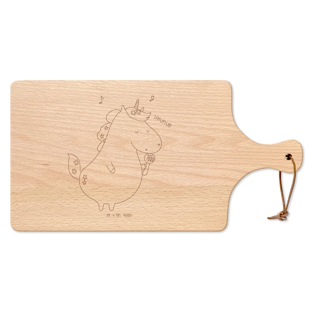 Deska do krojenia z uchwytem jednorożec Śpiewak Jednorożec, jednorożce, dekoracje jednorożca
