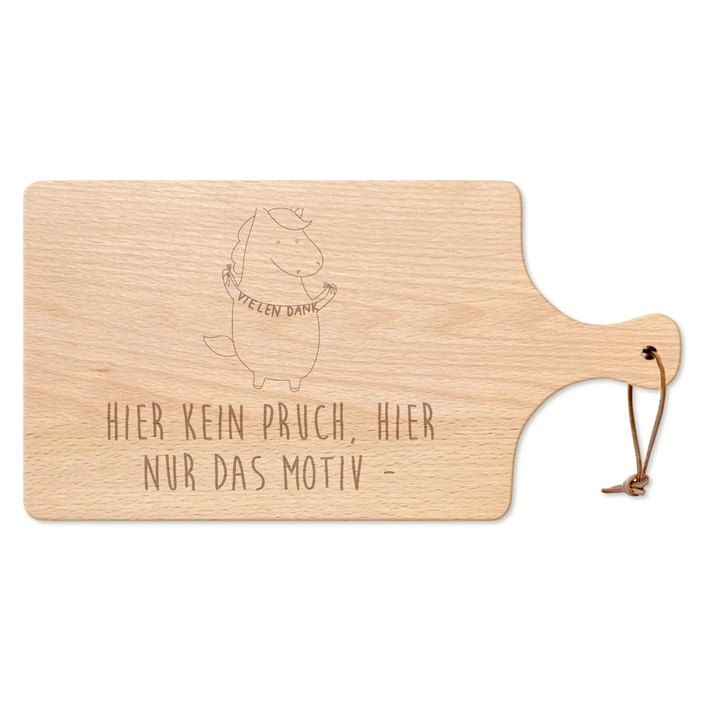 Cutting board with handle unicorn Thank you very much thank you gift, thanks, thank you, Thank you present