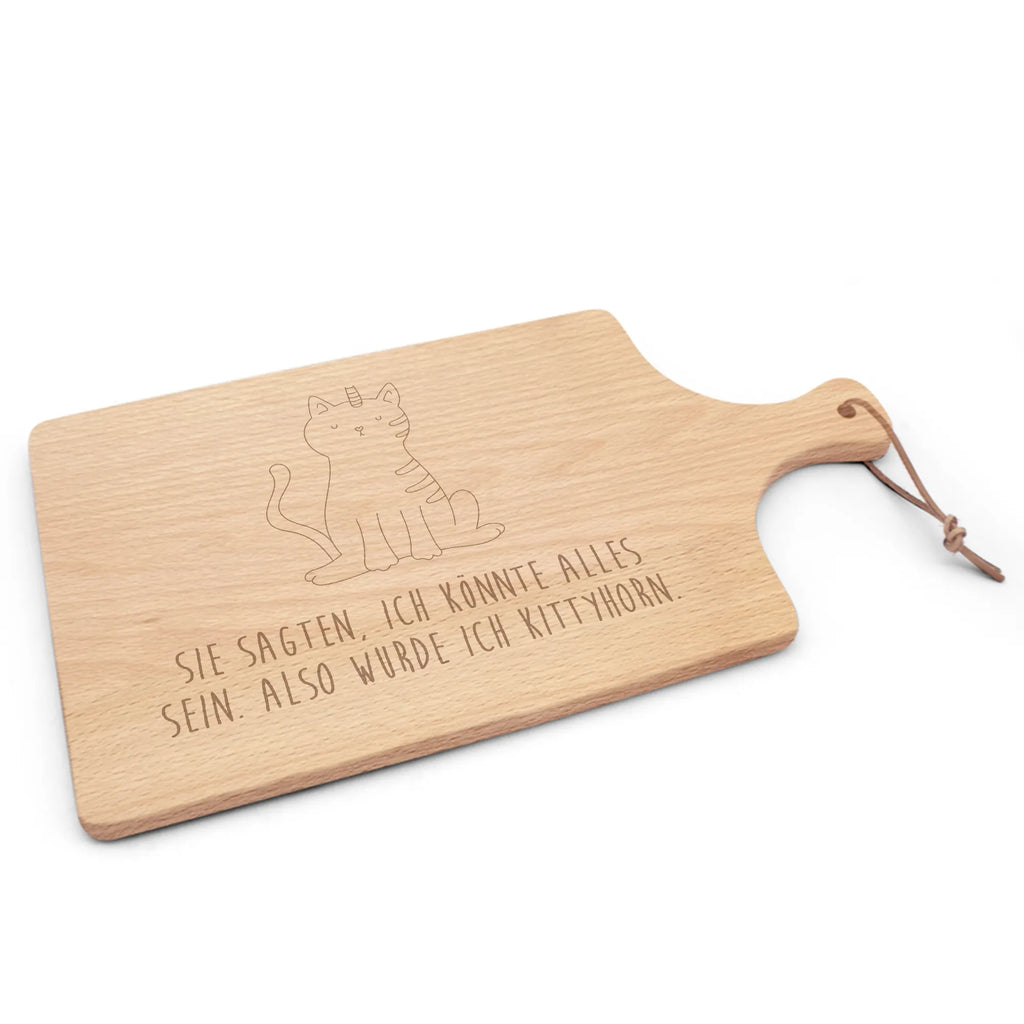 Cutting board with handle unicorn Cat cat lover, Kittycorn, Rainbow, cat gift, cat present, Kitty