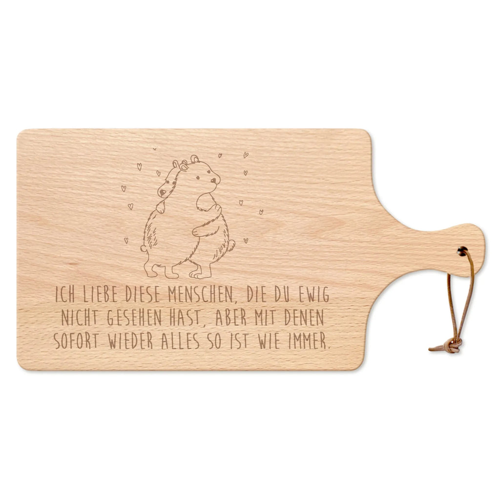 Deska do krojenia z uchwytem Niedźwiedź polarny obejmować Motywy zwierzęce, dobra energia, zabawne powiedzonka, zwierzęta