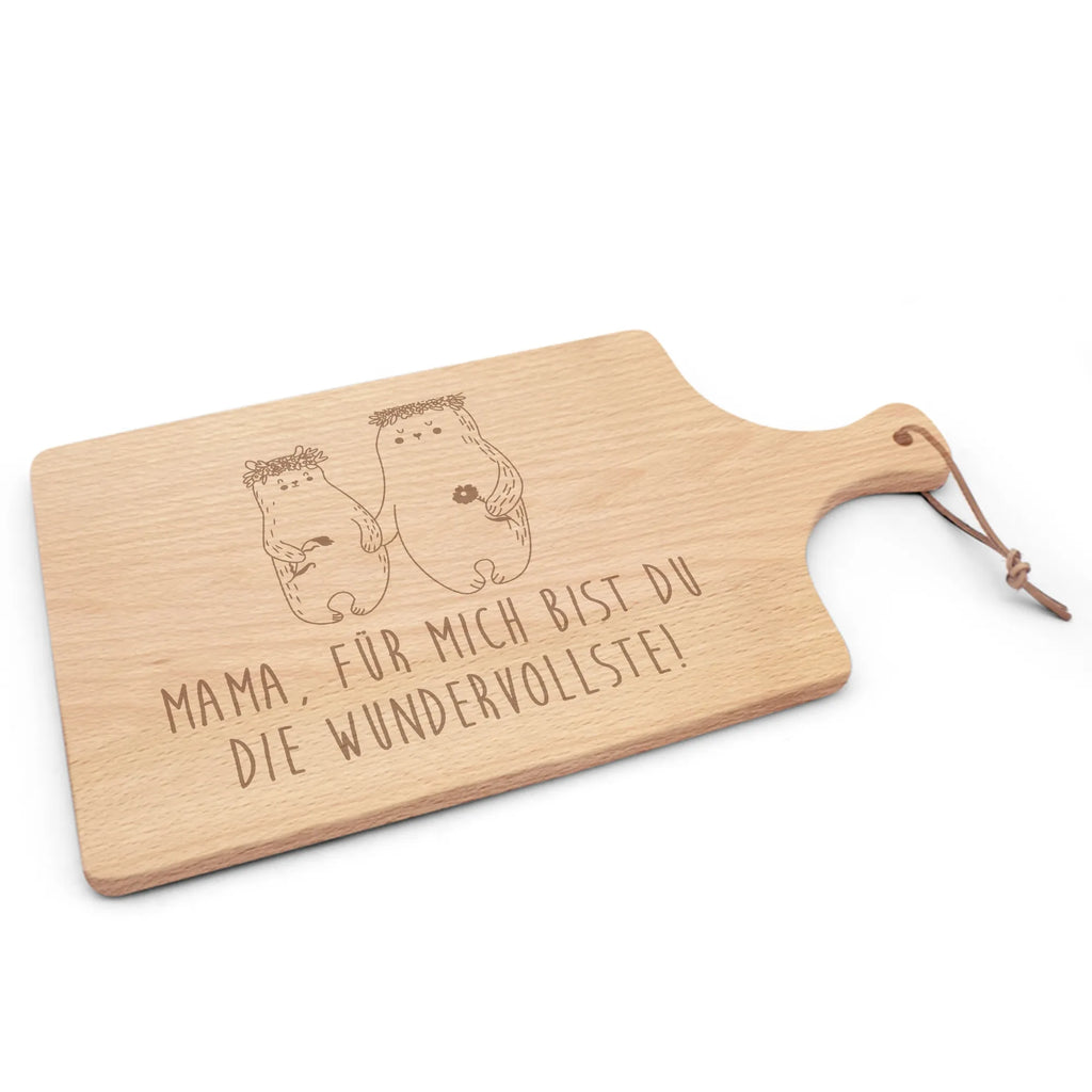 Cutting board with handle Bears with flower crown Father's Day, Mother's Day, bears, favorite mommy, daughter, role model, best mommy, favorite person, world best mommy, gift mommy. mother's day, child, daughters, children