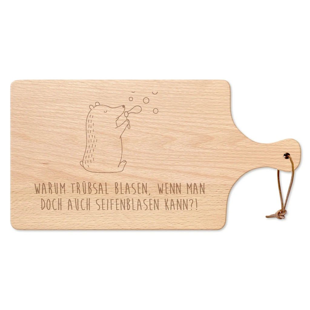 Cutting board with handle bear soap bubbles teddy bear, cuddly toy, Soap Bubbles Bear Funny Being Happy Sad Happy