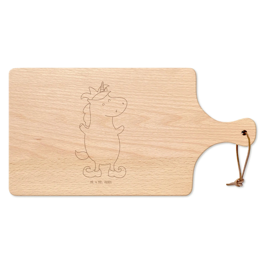 Cutting board with handle unicorn joker Middle Ages, Court Jester, Punch, Juggler