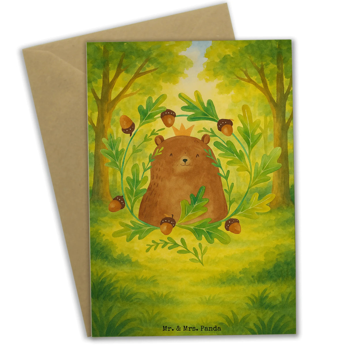 Greetings card bear king Design teddy bear, cuddly toy, Father's Day, world best daddy, Father, Daddy Bear, best daddy