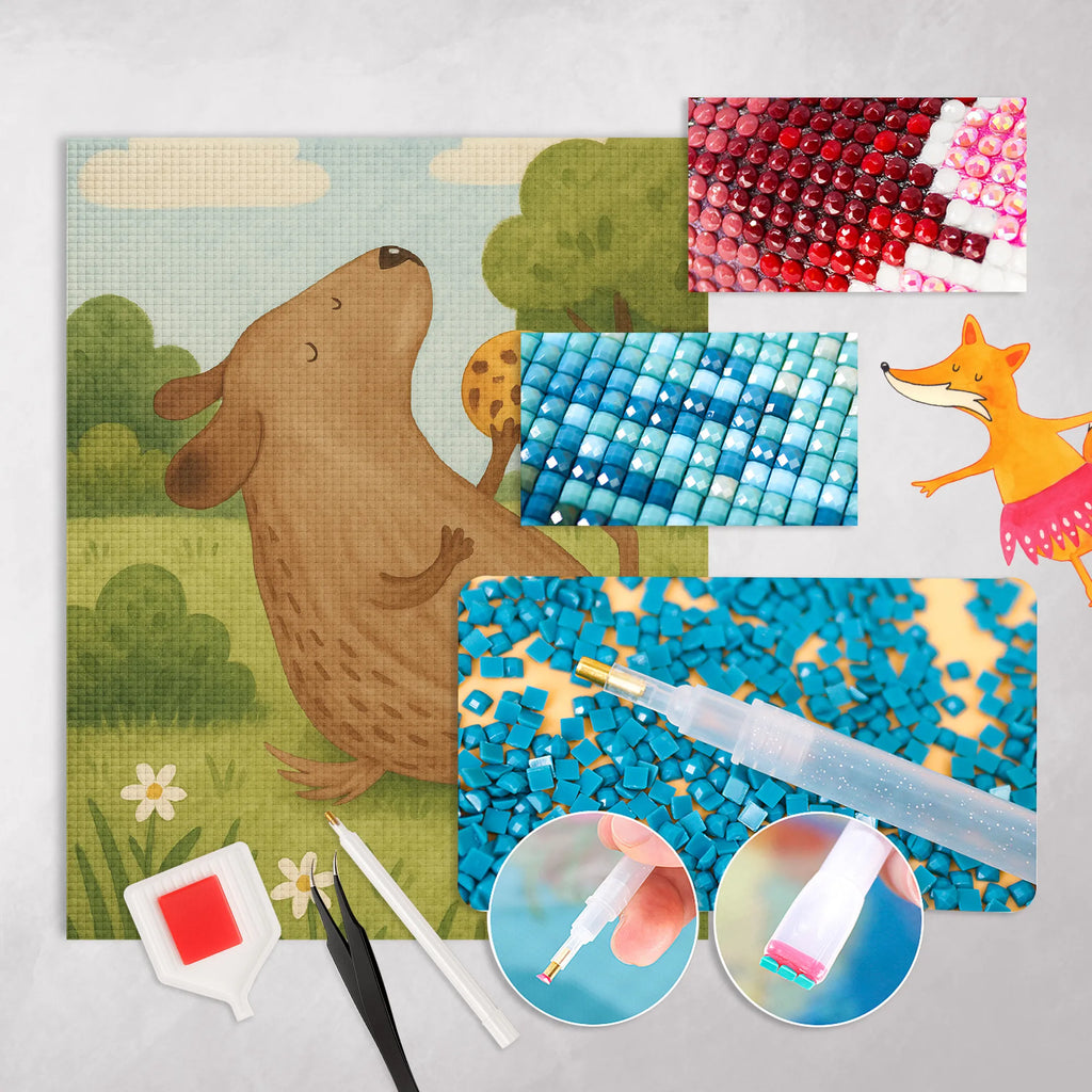 Obraz diamentowy pies ciastko Design Pies, rasa psa, właściciel psa, miłośnik zwierząt, motyw psa, zwierzę domowe, powiedzenia