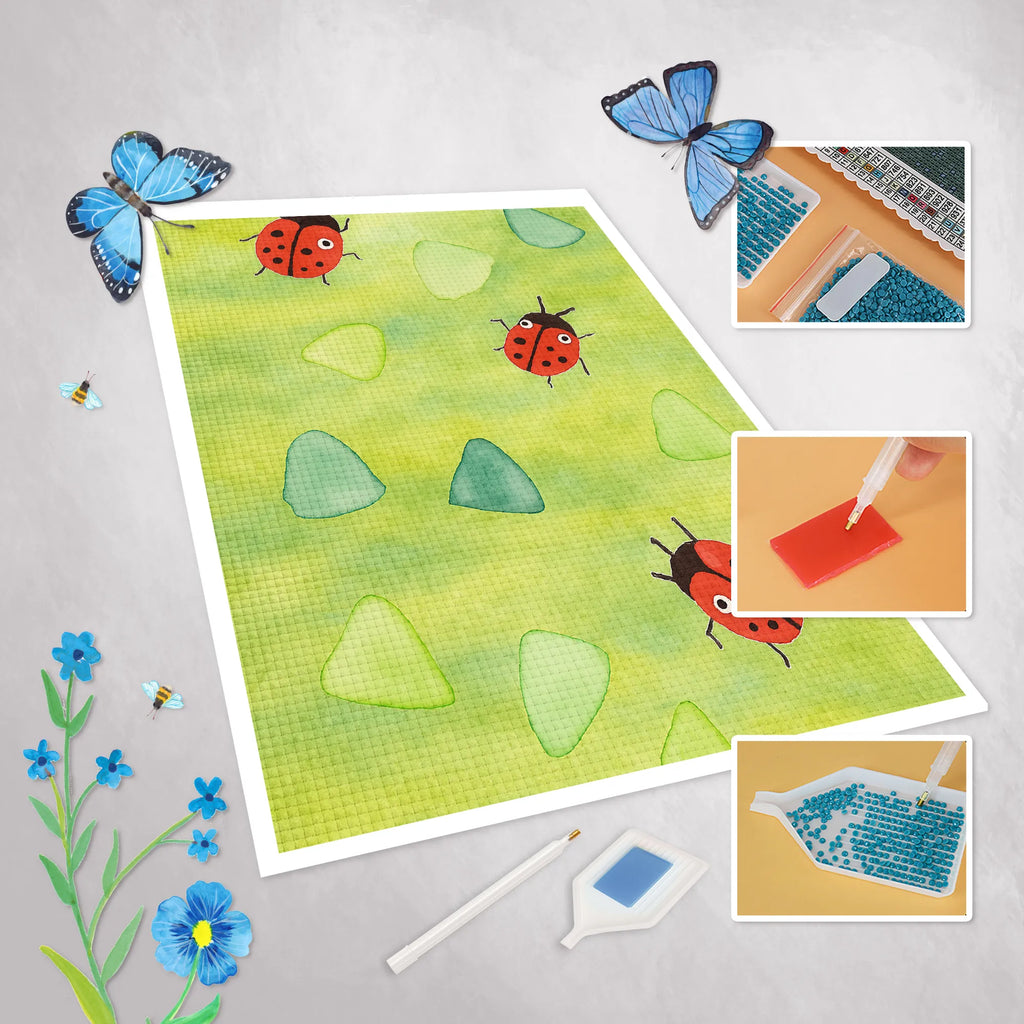 Diamond Painting Ladybug Design Design diamond painting kit, diamant malset, diamant malerei, 5d diamant painting, bilder mit diamanten, Kristallbild, diamantbild, diamant steine bilder, mosaik set, diamant malerei set, diamant gemälde, funkelbilder, glitzerbilder, diamant stickerei set, diamond painting kits, 5d diamond painting, diamond painting bilder, diamant stickerei, diy diamond painting, diamant kunst, diamant painting set, diamond art, Diamond Painting, strass malerei, diamant bastelset, mosaik malerei, strassbilder, malen mit diamanten, diamant bilder, diy diamant painting set, diamant mosaik, glitzerbild, diamant painting kit, diamant painting, steinchenbilder, mosaik bilder, diamond painting set, diamant painting bilder, diamond painting komplettset, diamond painting sets, Aquarell, Grüne Punkte, Muster, Niedlich, Marienkäfer, Verspielt