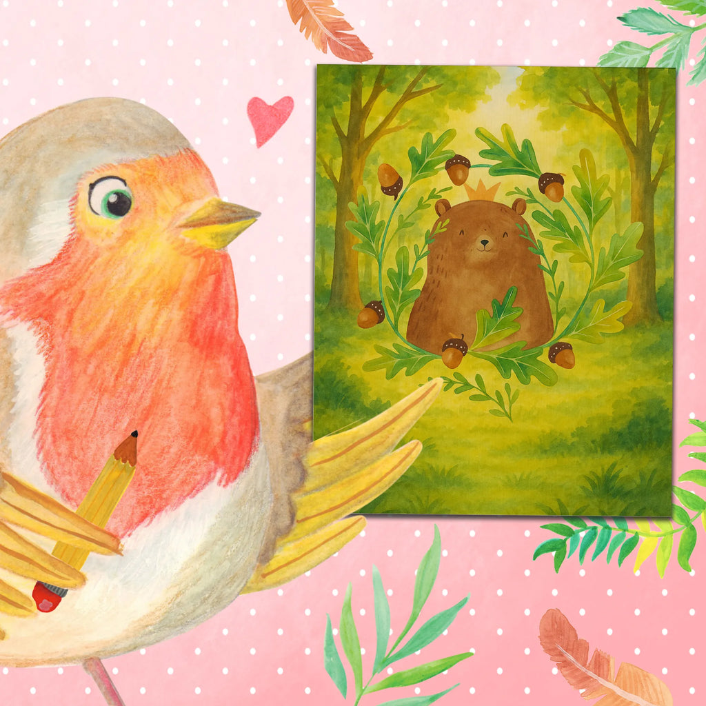 Malen nach Zahlen Bär König Design zahlenbilder, malset, kreativ set, diy set, Malen nach Zahlen, malen nach zahlen set, leinwand malset, Teddy, Bär, Teddybär, Daddy, Papi, Bester Vater, Vatertag, Bester Papa, Weltbester Papa, Dad, Papa Bär, Papa, Vater