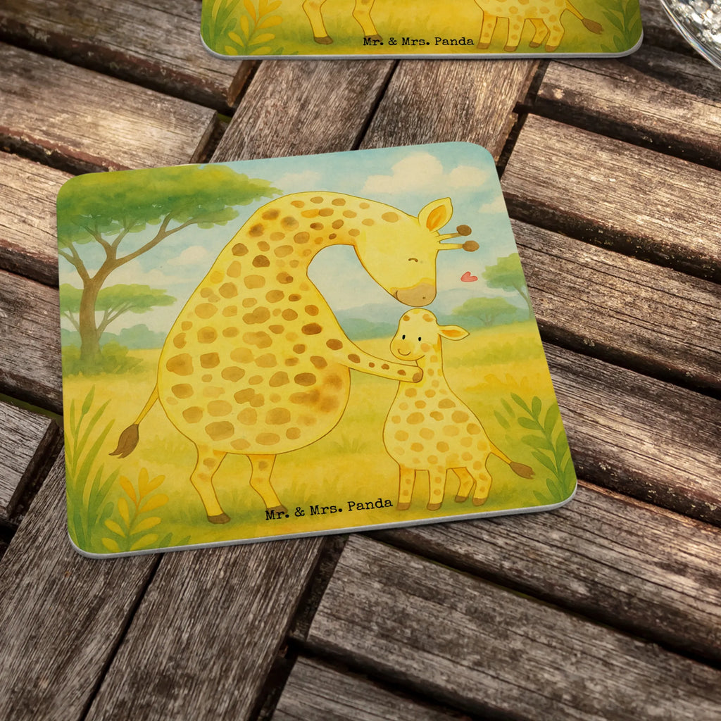 Bierdeckel Giraffe Kind Design Gastgeschenk Hochzeit, Afrika, Wildtiere, Sohn, Mama, Mutter, Kind, Giraffe, Lieblingsmensch, Tochter