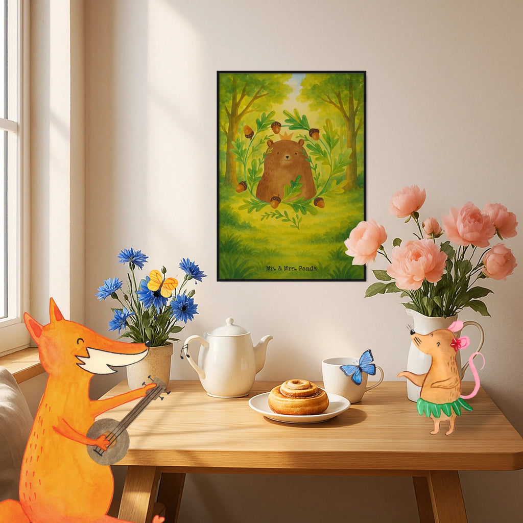 Poster Bär König Design grafikposter, Deko Bild, Kunstdruck, drucke, Wandschmuck, Plakat, kunstposter, kunstdruck poster, kunst für die wand, Bild, Designposter, Mr. & Mrs. Panda Poster, Poster, Bild für Wand, Wandposter, Wandbild, wanddruck, Posterdruck, Wanddeko Bild, Wanddekoration, wandkunst, wanddeko, Bär, Teddybär, Teddy, Vater, Papa, Papi, Dad, Papa Bär, Bester Papa, Bester Vater, Weltbester Papa, Vatertag, Daddy