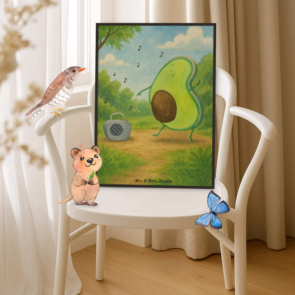 Poster avocado Dance Design vegetables