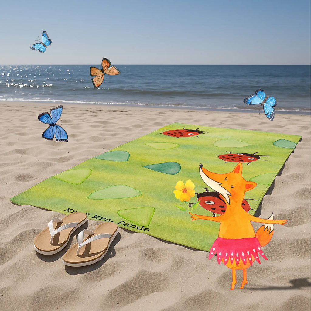 Hand towel Ladybug Design Design shower towel