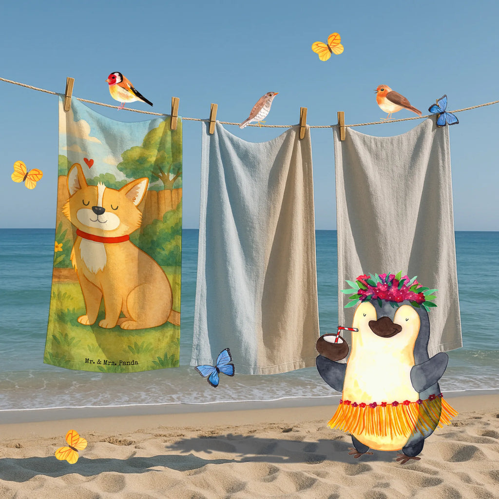 Badehandtuch Hund Glück Design Gästehandtuch, Duschhandtuch, Frottier, Duschtuch, Badehandtuch, Strandtuch, Kinder Handtuch, Badetuch Kinder, Reisehandtuch, Saunatuch, Sport Handtuch, Badetuch, Sprüche, Hund, Hunderasse, Hundebesitzer, Hundemotiv, Haustier, Tierliebhaber, Corgie, Hundeliebe, Hundemama, Spruch, Liebe