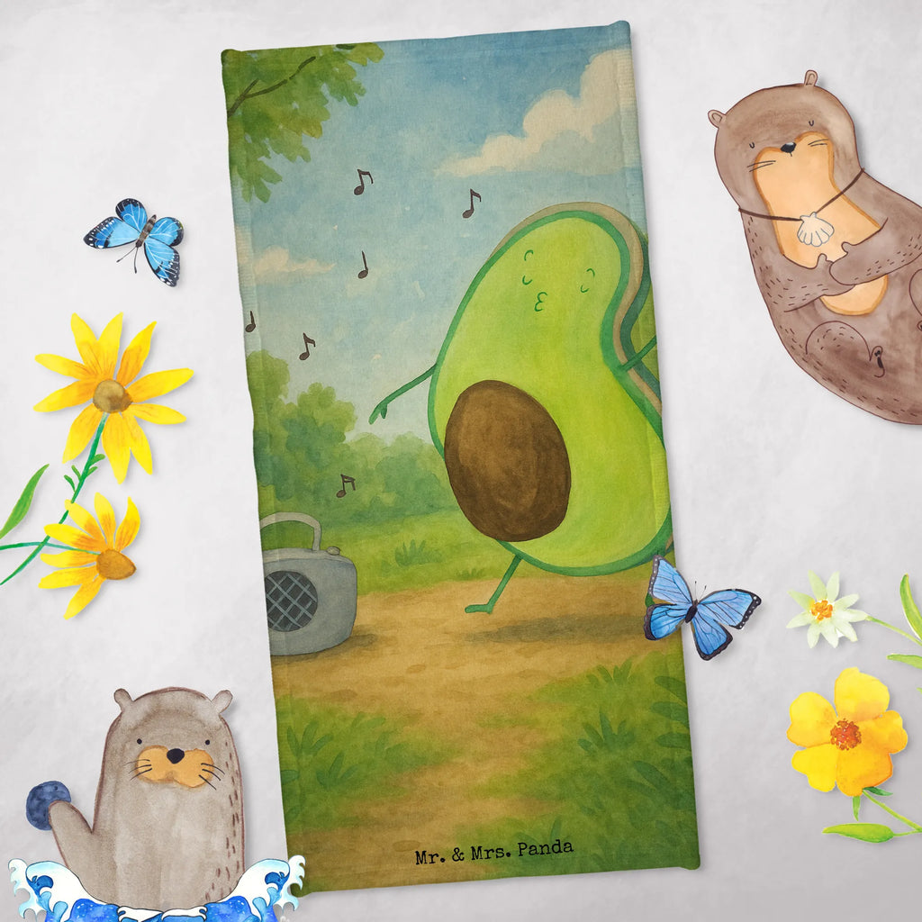 Badehandtuch Avocado Tanzen Design Badetuch Kinder, Gästehandtuch, Strandtuch, Badehandtuch, Sport Handtuch, Duschhandtuch, Badetuch, Frottier, Duschtuch, Saunatuch, Kinder Handtuch, Reisehandtuch, Avocado, Veggie, Vegan, Gesund