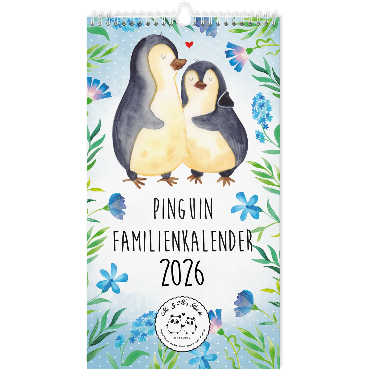 Family calendar 2026 Pinguin Collection 2020 family calendar, family planner, family calendar, North Pole, Penguins