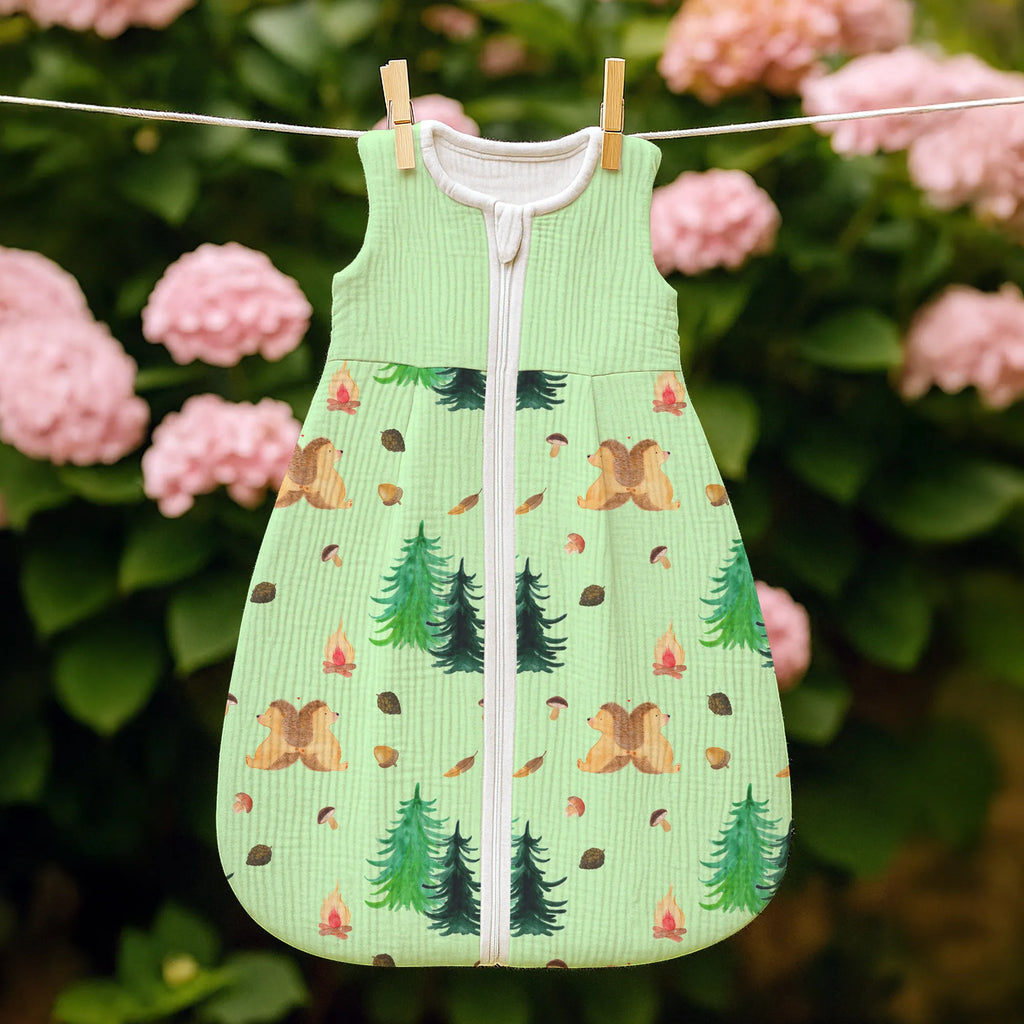 Schlafsack Baby Igel händchenhaltend Muster, Hochzeit, Love, glücklich