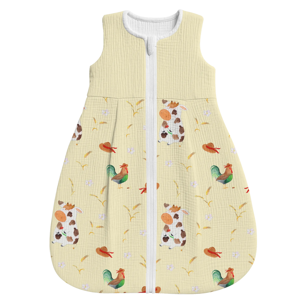 Schlafsack Baby Kuh Muster