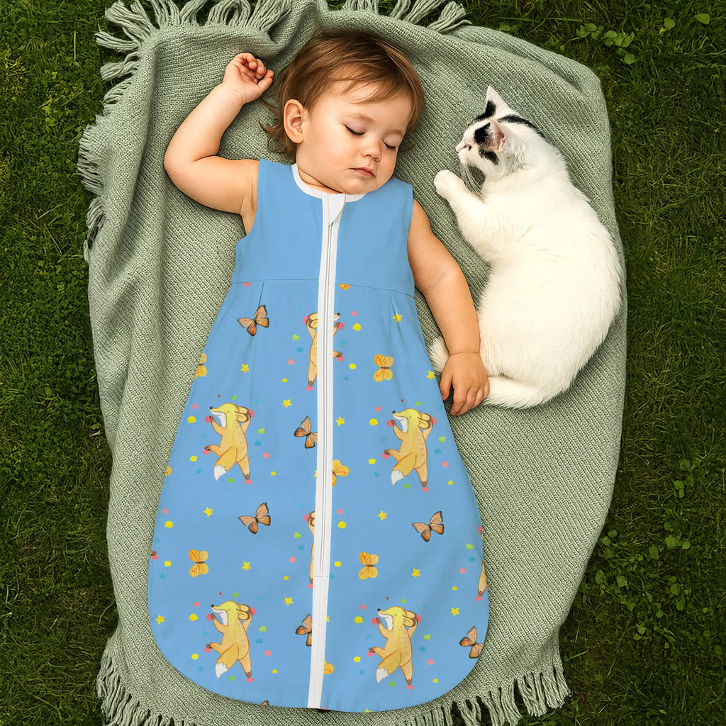 Schlafsack Baby Fuchs Bouldern Muster, Kletterhalle, Boulderhalle