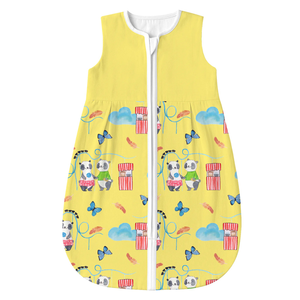 schlafsack muster Schlafsack Baby Pandas Freizeitpark besuchen Muster