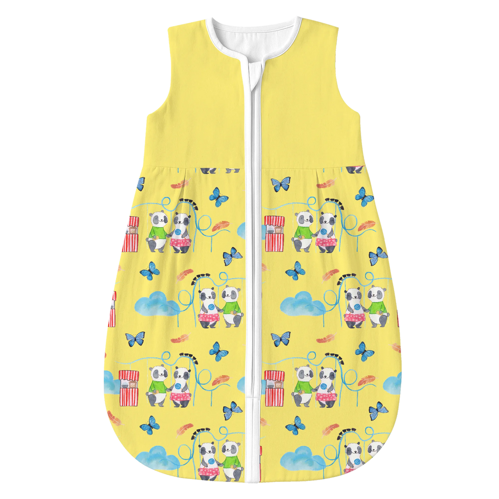 schlafsack panda Schlafsack Baby Pandas Freizeitpark besuchen Muster