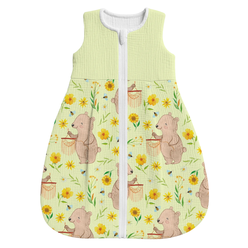Schlafsack Baby Bär Makramee Muster, Basteln, Babyschlafsack, Geschenk