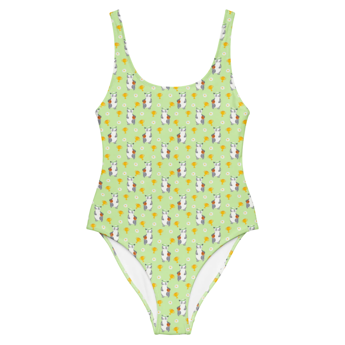 Swimsuit panda basketball award, athlete, thank you, Gift, giving, profit, basketball association, basketball court, basketball club
