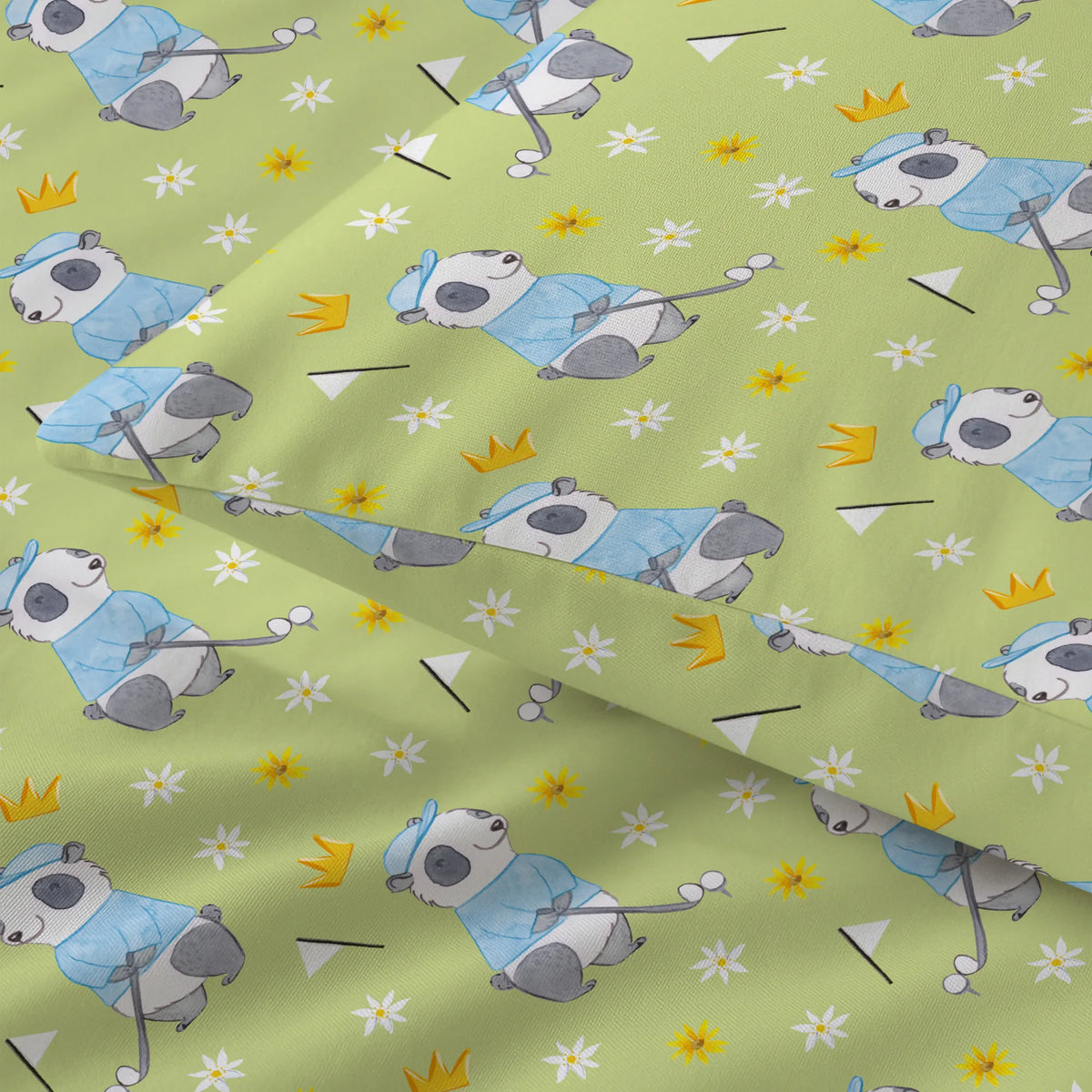 Bettwäsche Panda Golfen Muster Deckenbezug, Bettdeckenbezug, Bettwäsche Baumwolle, Bettbezug, Kuschelbettwäsche, Baumwoll Satin, Baumwoll-Satin Bettwäsche, Bettwäschegarnitur, Bettzeug, Bettwäsche Satin, Baumwollbettwäsche, Bettwäsche, Kissenbezug, Bettwäsche Set, Kissenhülle, Geschenk, Schenken, Sport, Sportart, Hobby, Danke, Dankeschön, Auszeichnung, Gewinn, Sportler, Golf spielen, Golf Verein, Golfen, Golfturnier, Golfplatz