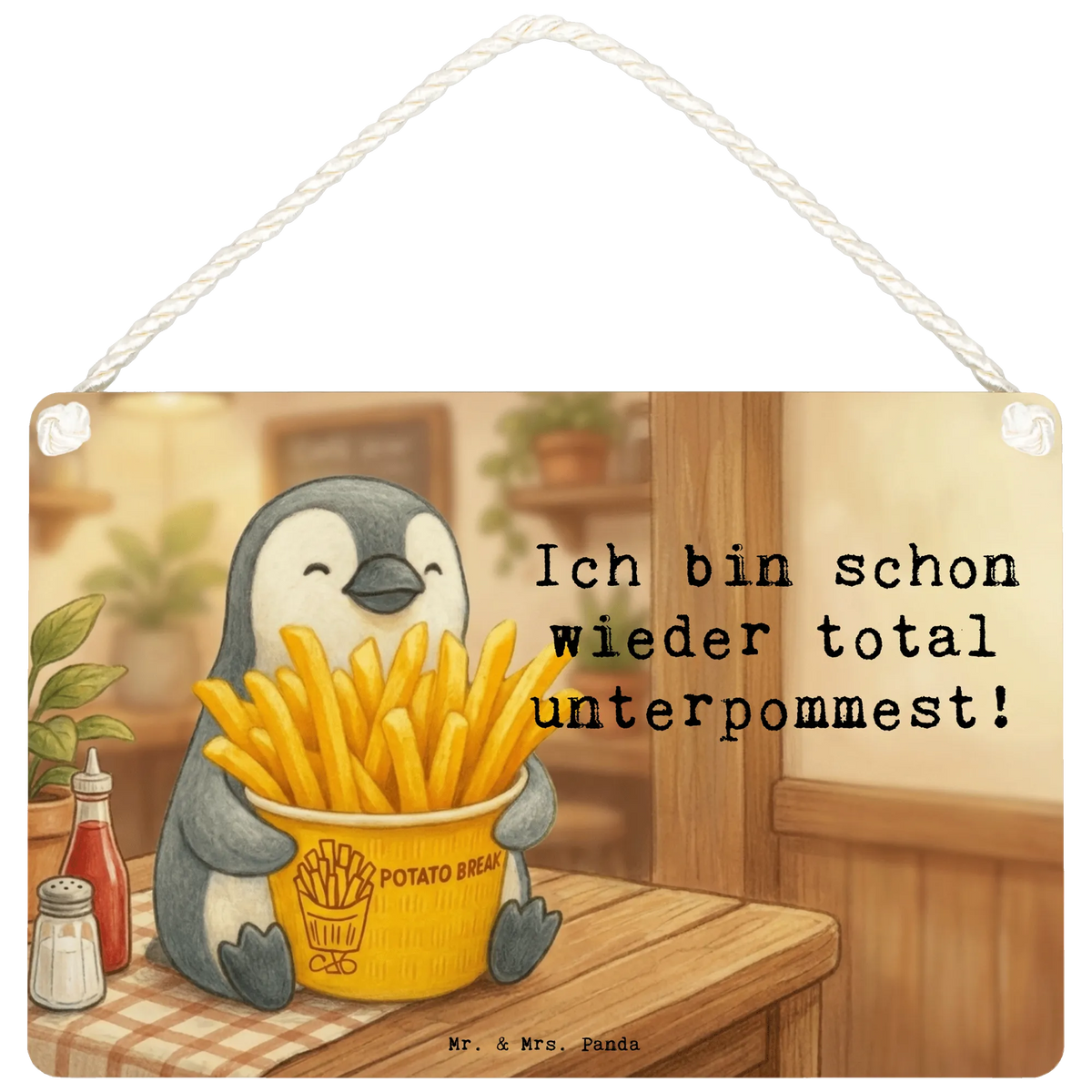 Deko Schild Pinguin Pommes Eimer Design Dekotafel, Wandschild, Dekobrett, Holzbild, Wandhänger, Wandbild Holz, Spruchschild, Deko Wandtafel, Dekoschild, sprüche schild, Schild, Holzschild, Deko Wandbild, Dekoration Schild, Türschild, Hängeschild, kleine aufmerksamkeit, Motivschild, Deko Schild, Wandtafel