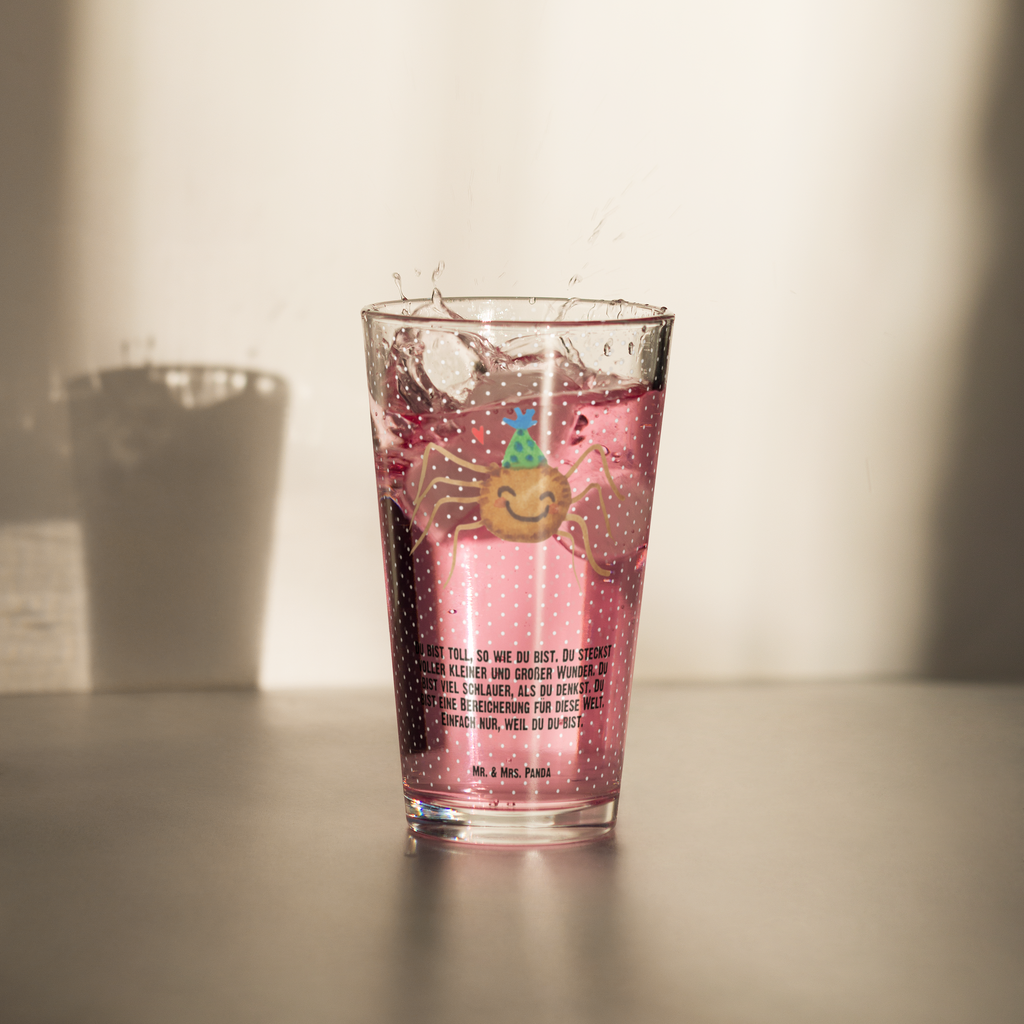 Premium Trinkglas Spinne Agathe Party Trinkglas, Glas, Pint Glas, Bierglas, Cocktail Glas, Wasserglas, Spinne Agathe, Spinne, Agathe, Videos, Merchandise, Selbstliebe, Wunder, Motivation, Glück