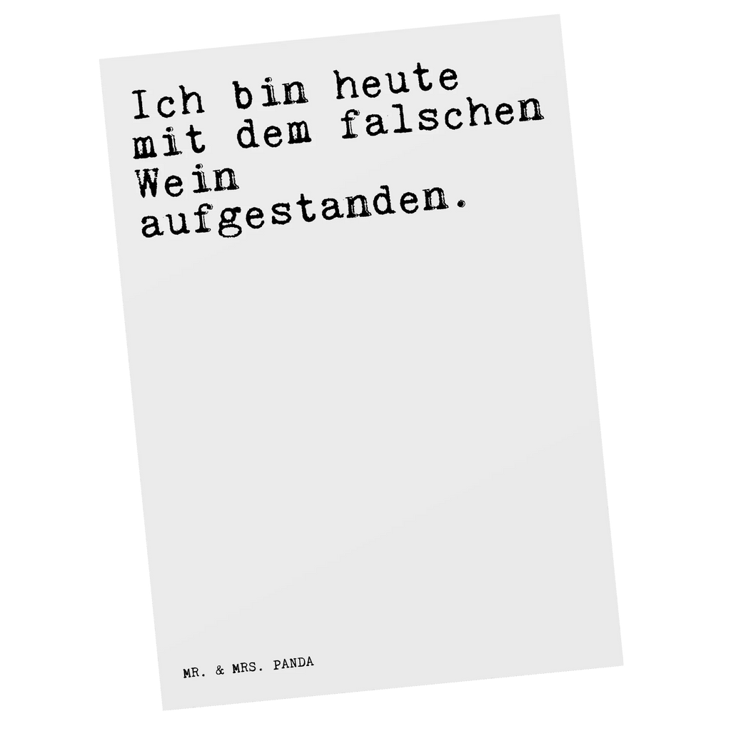 Postkarte Sprüche und Zitate Ich bin heute mit dem falschen Wein aufgestanden. Karte, Einladung Geburtstag, Ansichtskarte, Einladungskarten Geburtstag, Ansichtskarten, Einladungskarte, Geschenkkarte, Dankeskarte, Grußkarte, Geburtstagskarte, Einladung, Postkarte, Spruch, Sprüche, lustige Sprüche, Weisheiten, Zitate, Spruch Geschenke, Spruch Sprüche Weisheiten Zitate Lustig Weisheit Worte