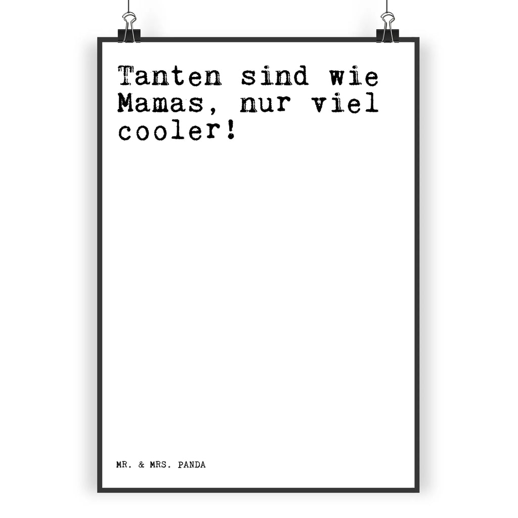 Poster Tanten sind wie Mamas,... drucke, Kunstdruck, Wandbild, kunst für die wand, wanddruck, Deko Bild, grafikposter, Plakat, kunstposter, wandkunst, Poster, Wandschmuck, Wandposter, Bild für Wand, wanddeko, kunstdruck poster, Designposter, Wanddeko Bild, Posterdruck, Wanddekoration, Mr. & Mrs. Panda Poster, Bild, Sprüche, Lustige Sprüche, Weisheiten, Zitate, Spruch, Spruch Geschenke, Spruch Sprüche Weisheiten Zitate Lustig Weisheit Worte