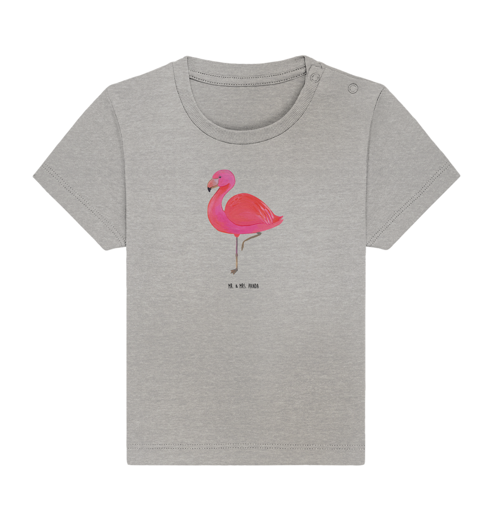 Organic Baby Shirt Flamingo classic Baby T-Shirt, Jungen Baby T-Shirt, Mädchen Baby T-Shirt, Shirt, Flamingo, Einzigartig, Selbstliebe, Stolz, ich, für mich, Spruch, Freundin, Freundinnen, Außenseiter, Sohn, Tochter, Geschwister