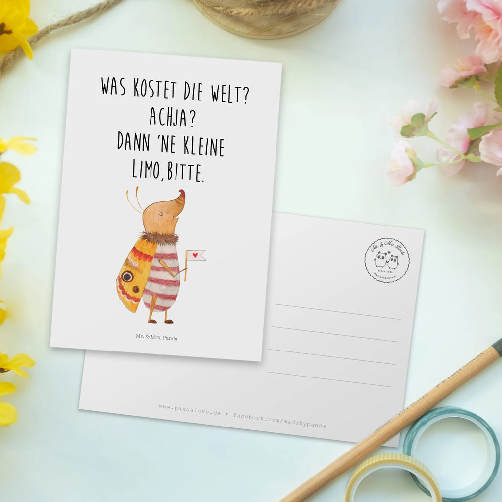 Postcard Moth flag postcards, gift, card, invitation card, invitation, paper, gift card, letter, Postcard, small animals, cute, funny, cute animal motives, hand drawn, small world, funny sayings, good mood, happy, gifts, gift ideas, special gifts, animal lover, Kitchen decoration, Beetle, How much does the world cost, Saying funny, Moth