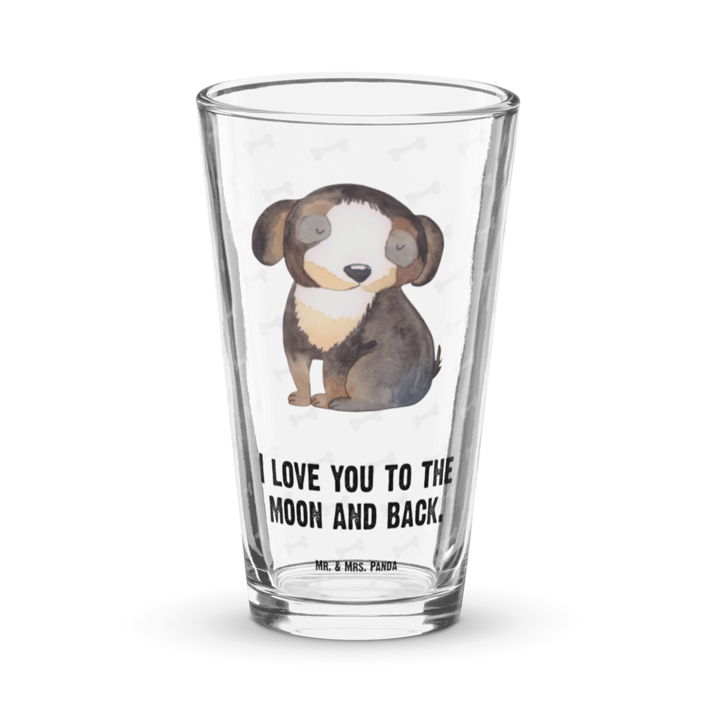 Premium Trinkglas Hund entspannt Trinkglas, Glas, Pint Glas, Bierglas, Cocktail Glas, Wasserglas, Hund, Hundemotiv, Haustier, Hunderasse, Tierliebhaber, Hundebesitzer, Sprüche, schwarzer Hund, Hundeliebe, Liebe, Hundeglück